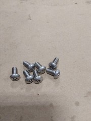 1/4-20 x 1/2″ TAMPER-PRUF, Tamper Resistant Screw, Button Top, Pack of 10