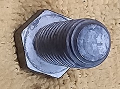 3.5 POUNDS 1/2″-13 x 1″ Silicon Bronze Hex Head Cap Screws Gray Patina Approx 35