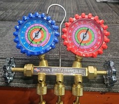 Uniweld Manifold, Gauge & Hose Set