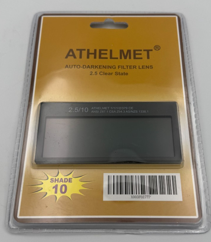 ATHELMET Auto-Darkening Welding Filter Lens Shade 10 Replacement Cartridge NEW