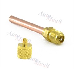 20x Service/Access Valve 1/4″ SAE *1/4″ OD *2.75″ Stem Core AC Refrigeration Kit