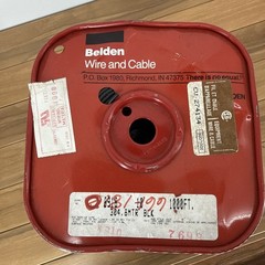 Belden Wire and Cable Co. 8918 10 1000′ BELDEN WIRE Spool, New Old Stock