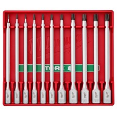 Milwaukee 48-22-9534 11pc Long TORX Bit Socket Set 1/4 3/8 Drive
