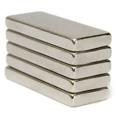 1-100Pcs Magnet N45 Rectangle Strong Block Bar Fridge Rare Earth Neodymium 25mm