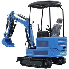 1.8 Ton Mini Excavator 4000lbs KUBOTA Twin Cylinder Diesel Engine Crawler Digger