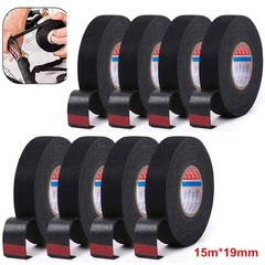Cloth Tape Wire Electrical Wiring Harness Car Auto SUV Truck 19mm x 15m 8 Rolls
