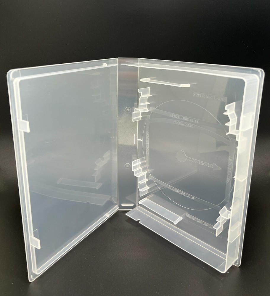 10 PCS High Quality 23mm New Universal Game Case Box, Clear, YM-UGC
