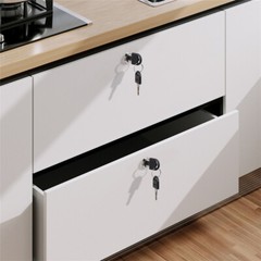 1/2/4/6/10/12 Pack Cam Lock 1-1/8” Cabinet Toolbox Safe Drawer RV Lock Camper