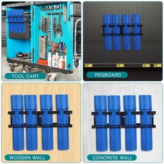 Blulu 1 Pcs Welding Rods Holder Storage Tubes Rack Stick Welding Filler Rod T…