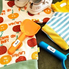No-Iron Fabric Labels, Kids Clothing Labels Self-Stick Write-On, Name Labels for