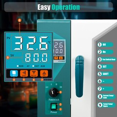 45L 1000W Lab Digital Air Convection Drying Oven Reheating Oven Blast Dry Oven