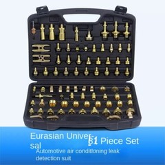 81 Pcs Automotive Inspection Tools Automotive Air Conditioning Leak Test Kit