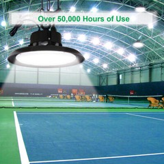 2 PACK 150W UFO LED High Bay Warehouse Light Dimmable Grade Shop Light Fixtures