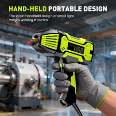 Handheld Welding Machine 110V Stick Welder IGBT Inverter Electric ARC Welder Gun