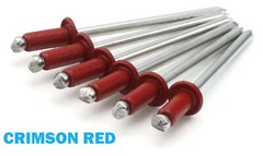 Pop Rivets 1/8″ Diameter #4 Painted Stainless Steel Blind Rivets – Select Color