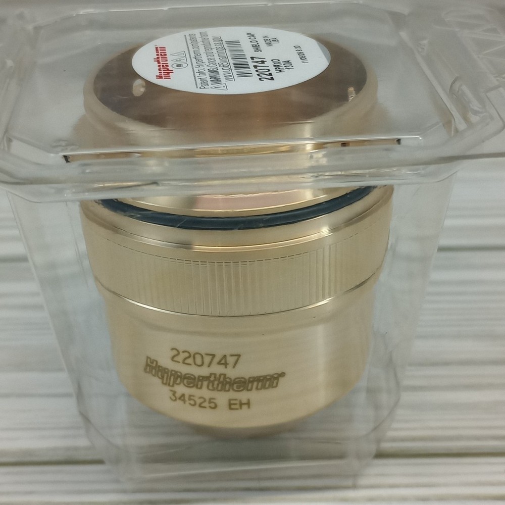 Hypertherm 220747 Shield Cap Nozzle 30-130 amp Brand New Free Shipping