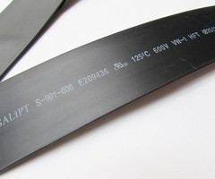 1.0″ ID Black Heat Shrink Tube 2:1 ratio polyolefin wrap (2 feet) 1″ inch 25mm