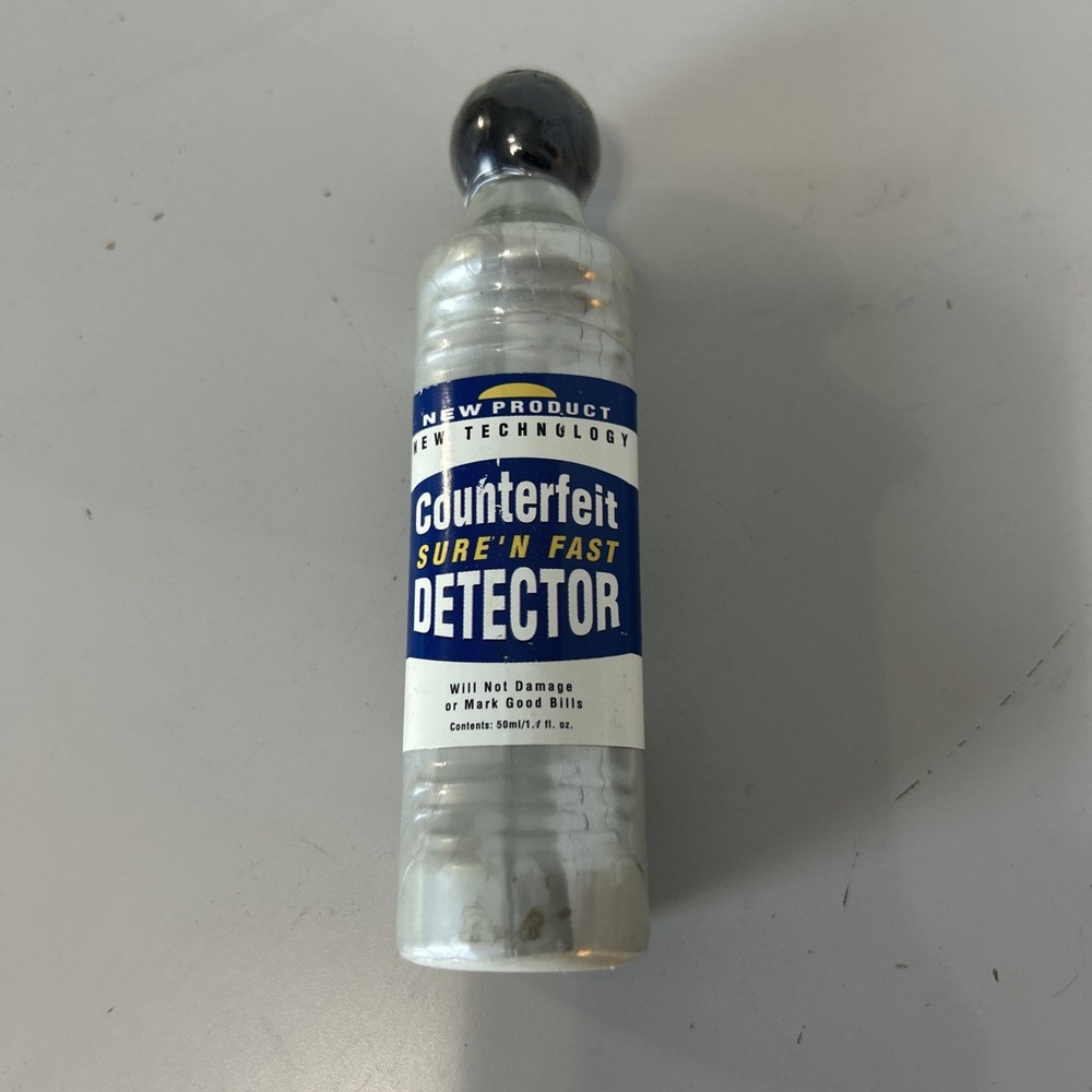 Sure N Fast Counterfeit Buster Detector Liquid Test for Fake Bills 50ml