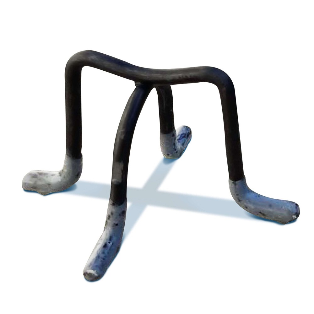 Sandbaggy 2″ Metal Rebar Support Chairs – Plastic Dipped Legs – Rebar #3 to #5