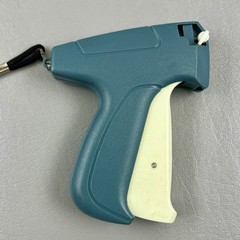 Vintage Dennison Tag Tagging Gun USA Blue 4×4.5″