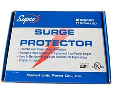Supco SCM150 Surge Protector 120/240 VAC 60 Hz Single Phase Type 2