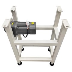 118×15.7in PVC Belt Conveyor Adjustable Speed 120W for Packaging Production Line