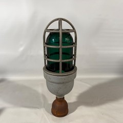 Vintage Industrial Explosion Proof Crouse Hinds Light Green Steam Punk VDA-175M5