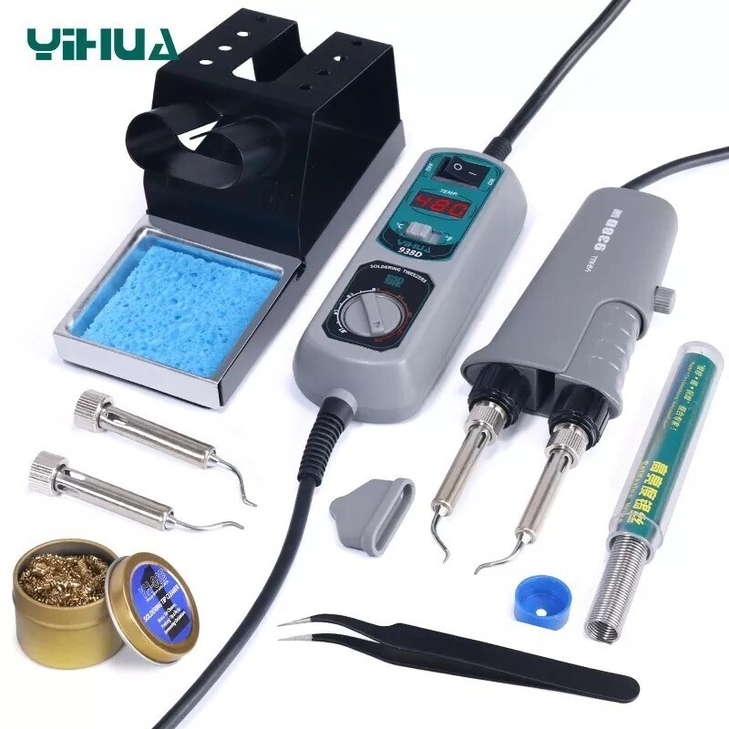 YIHUA 938D Hot Tweeze Station Tweeze Soldering Station SMT Rework Station