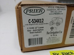 Prier C-534X 12″ Loose Key-Anti-Siphon Wall Hydrant