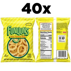 Funyuns Onion Flavored Rings, Original, 0.75 Ounce (Pack 30 of 1)