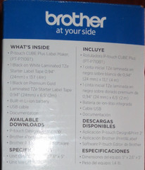NEW – Brother P-Touch Cube Plus Versatile Label Maker with Bluetooth Wireless