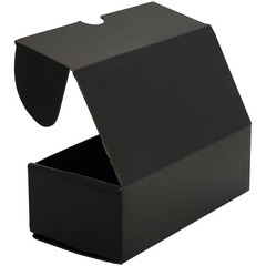 Small Black Shipping Boxes for Small Business Pack of 50-4x3x2 inches Cardboa…