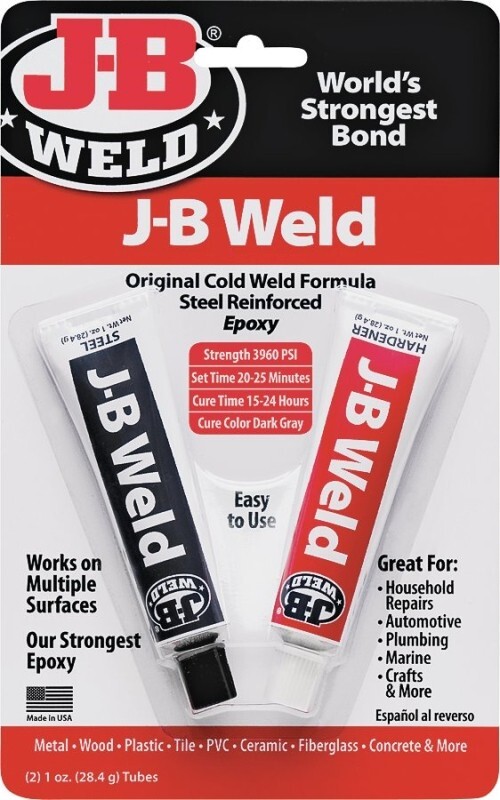 NEW J-B Weld 8265S Original Cold-Weld Steel Reinforced Epoxy – 2 oz. 1576743
