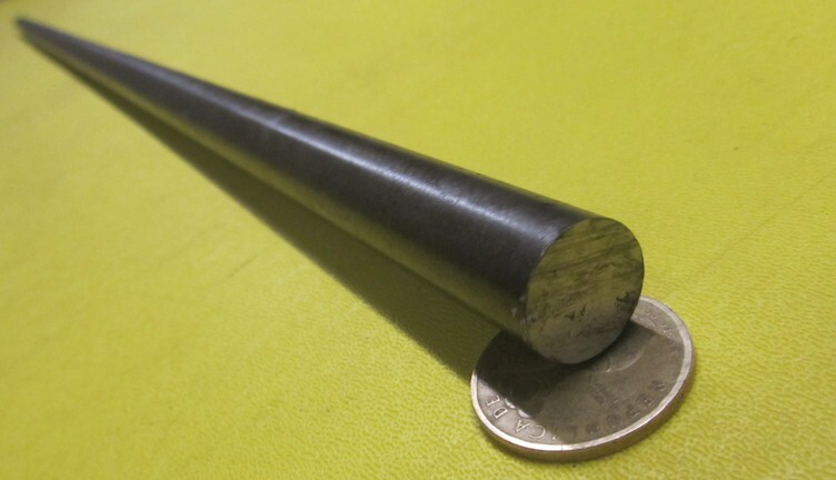 4140 Steel Rod Round Bar, CF 5/8″ Dia x 3 Foot Length