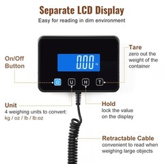 “Bascula Balanza Digital Industrial 660 Lbs Comercial En Kg O Libras Basculas Ne
