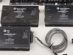Fiber Options LearningLink LL100B Fiber Optic AV Educational System Parts Lot