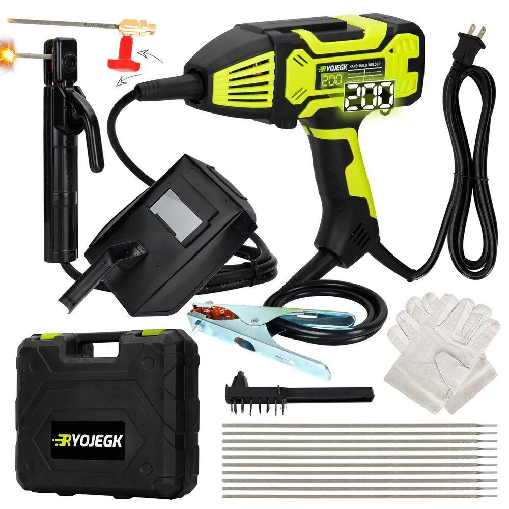 RYOJEGK 20-200A Portable Welding Machine 110V Soldadoras Portátiles Para Welder