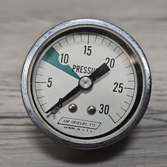 Vintage Air-Shields Inc Pressure Gauge Hatboro PA Medical Industrial Display