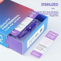 Mast Pro Tattoo Cartridges 20Pcs Disposable Round Liner 1005RL Open Box