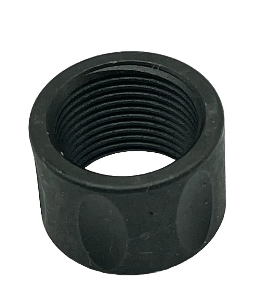 FLUTED Protector Made of 304 Stainless Steel Black Finish 5/8×24, 5/8″-24 Thread