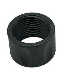 FLUTED Protector Made of 304 Stainless Steel Black Finish 5/8×24, 5/8″-24 Thread