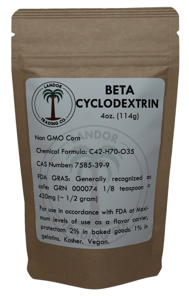 Beta Cyclodextrin Powder – 4 Ounces (114 grams)