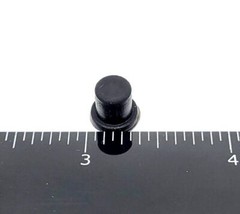 1/4″ Silicon Rubber Drill Hole Plugs Push In Compression Stem 3/8″ Top Flange