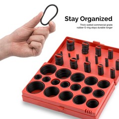 419 Piece O Ring Assortment Kit 32 Metric Sizes Buna N Rubber Gasket Seals