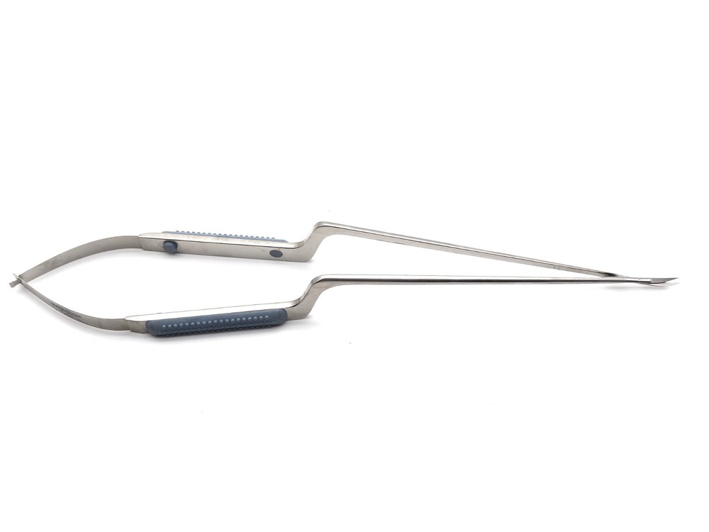 Aesculap FM125R SENSATION Curved Bayonet Micro Scissors 245mm Sharp/Sharp