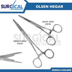 Olsen Hegar Needle Holder Driver 9.5″ Top Quality German Grade Stainless Steel