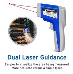 Etekcity LaserGrip 1022 Infrared Thermometer Temp. -58F TO 1022F (-50C TO 550C)
