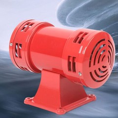 110V Industrial Air Raid Horn Type Loud 140db Air Raid Sound Siren Alarm NEW!