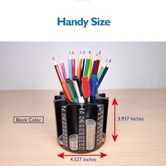CO5IN1 Coin Sorter Pen Holder – 540pcs Capacity, 360° Rotatable