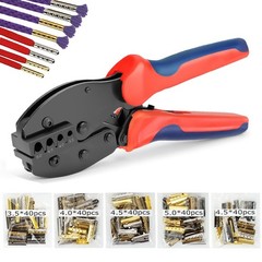 Metal Aglets for Shoelaces – 200Pcs in 4 Colors & Sizes + Crimping Tool, Repair